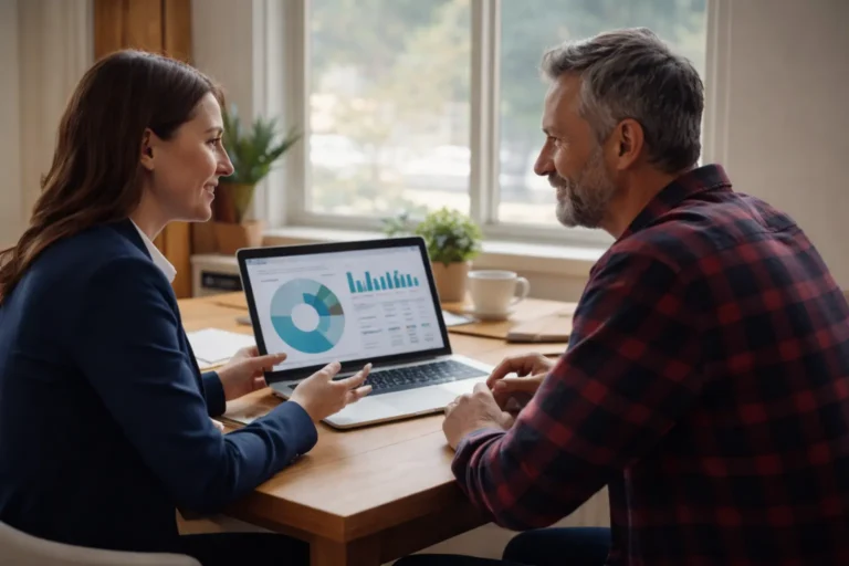 CPA and accounting team meeting with small business owner in Missoula Montana